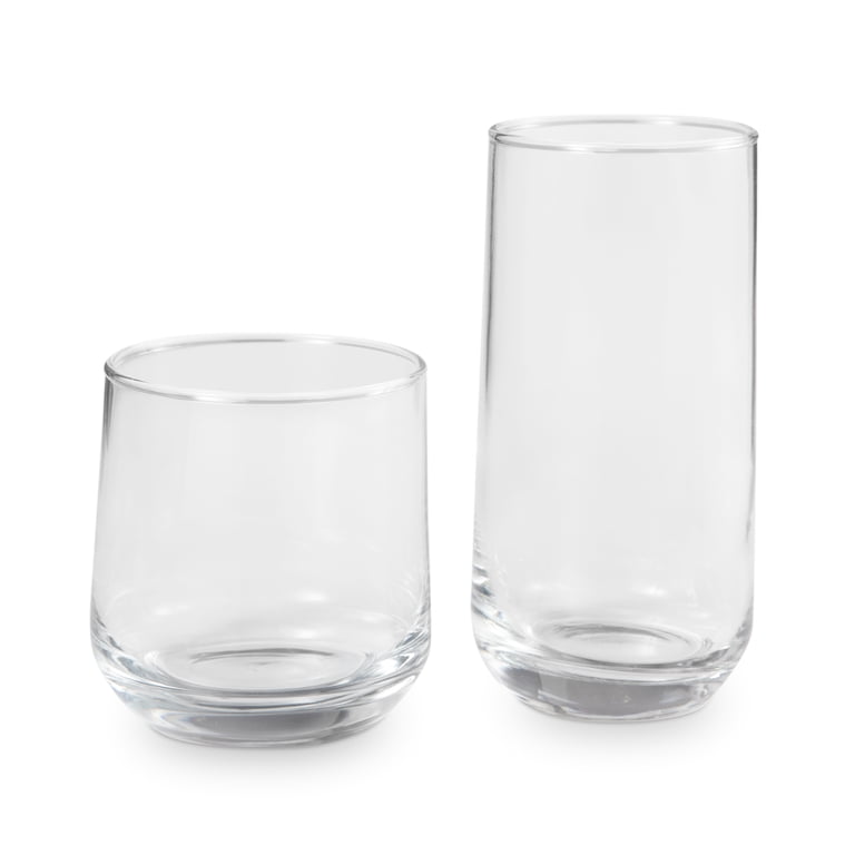 Better Homes & Gardens Josie Glass Drinkware Set of 16 photo 1