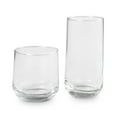 thumbnail image 1 of Better Homes & Gardens Josie Glass Drinkware, Set of 16, 1 of 6