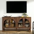 thumbnail image 1 of Better Homes & Gardens Juliet Arc TV Stand, Walnut, 1 of 10