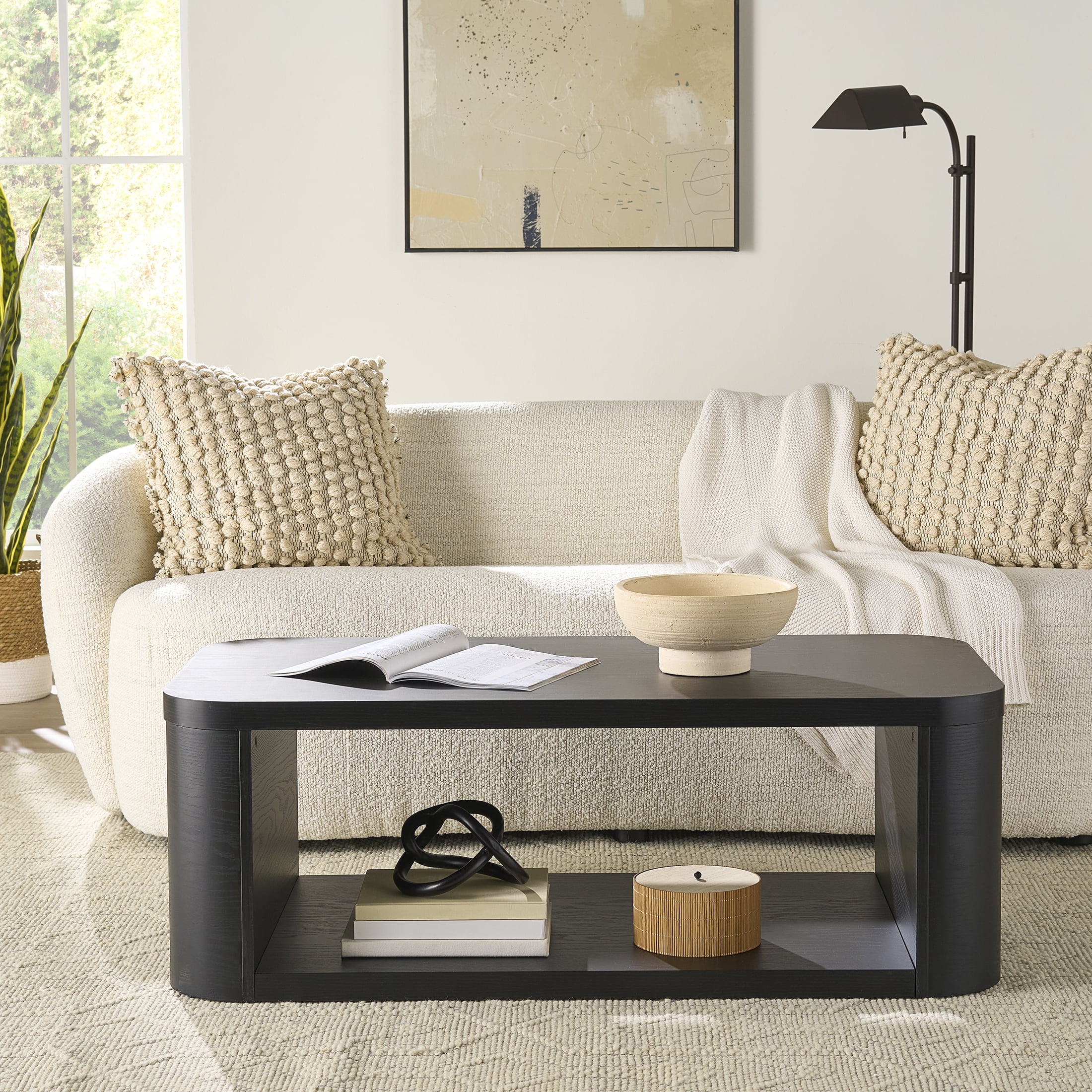 Better Homes & Gardens Juliet Coffee Table, Black - Walmart.com