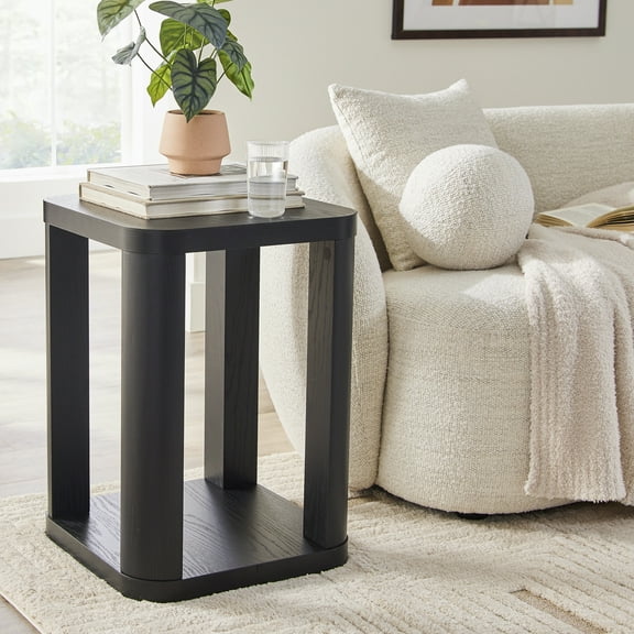 Better Homes & Gardens Juliet End Table,Rich Black Finish