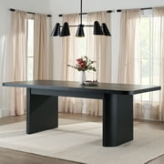 Better Homes & Gardens Juliet Extendable Dining Table, Black Wood