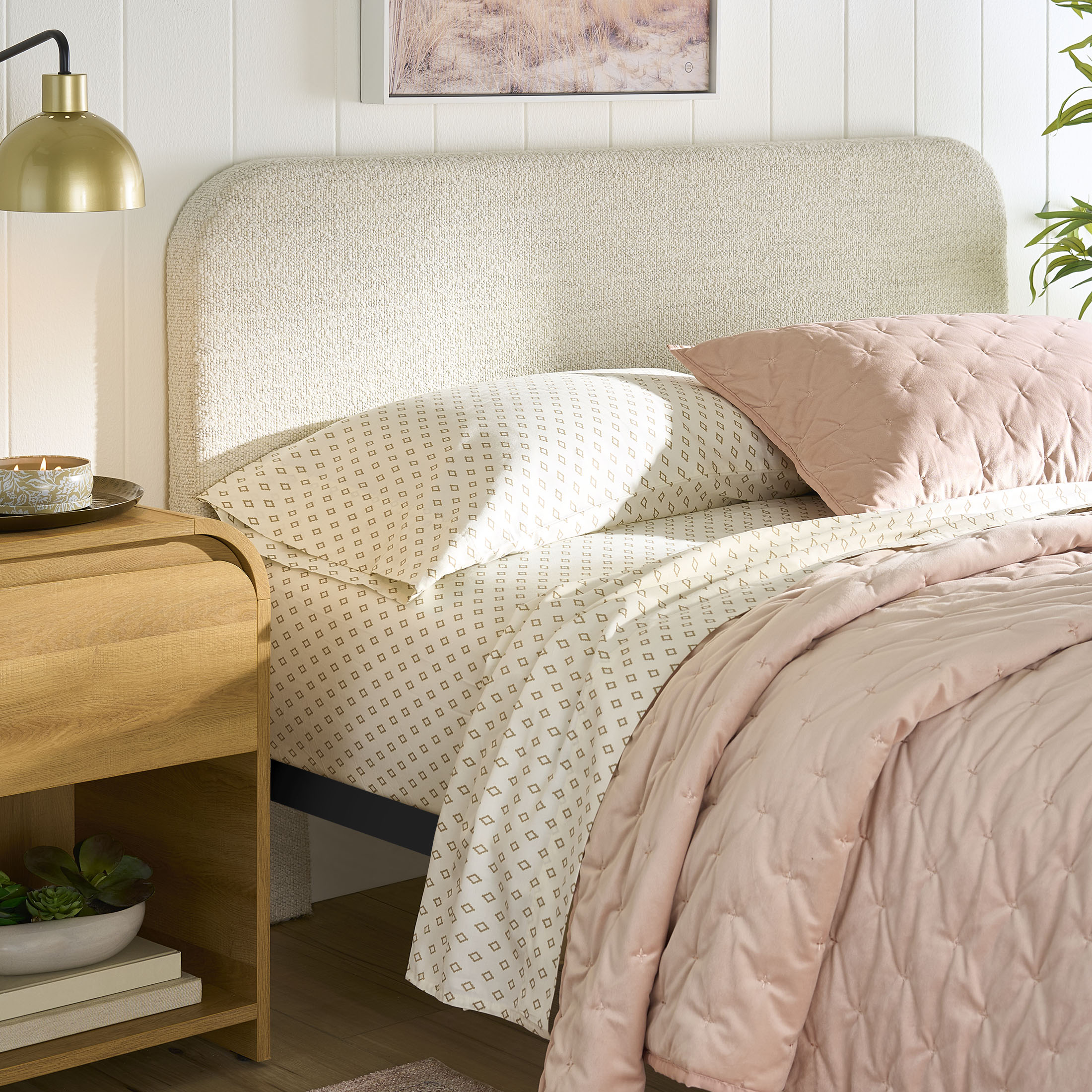 Better Homes & Gardens Juliet 4 Drawer Dresser, Light Honey Finish
