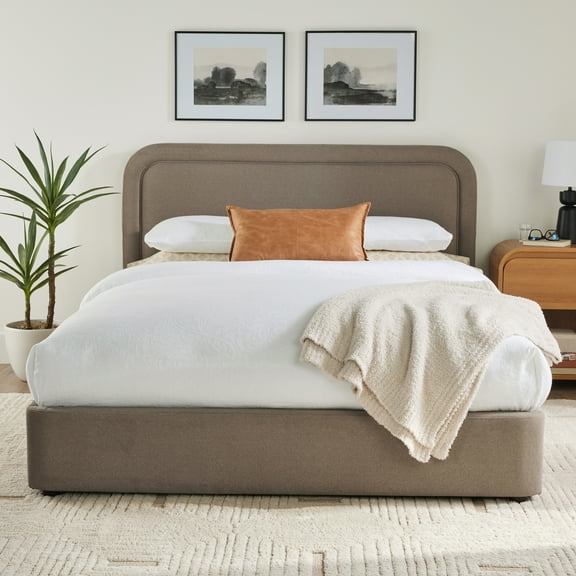 Better Homes & Gardens Juliet King Platform Bed, Sand