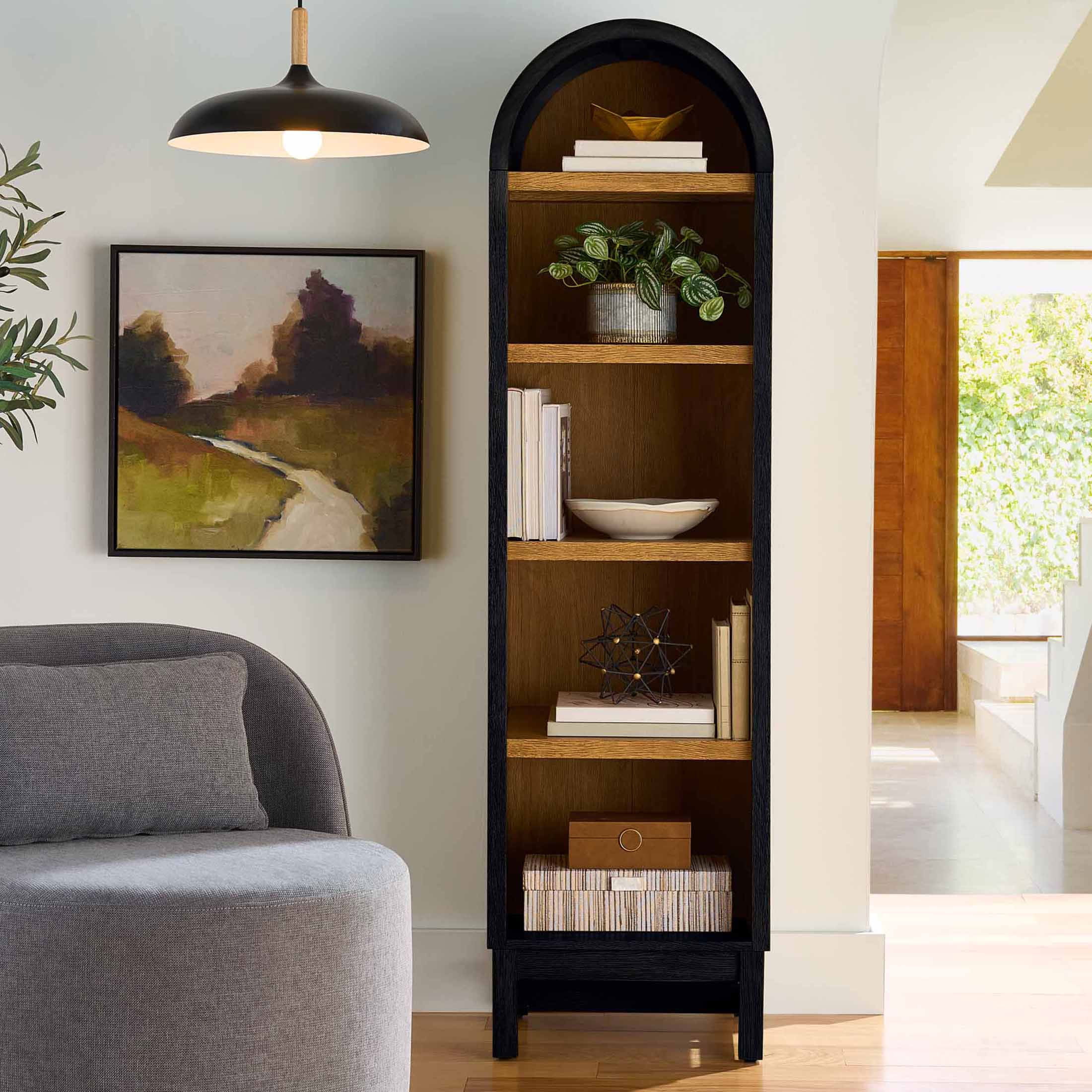 Better Homes And Gardens Juliet Narrow Arch Bookcase: Stylish Storage Solution
