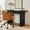 thumbnail image 1 of Better Homes & Gardens Juliet Oval Writing Desk, Rich Black Finish, 1 of 13