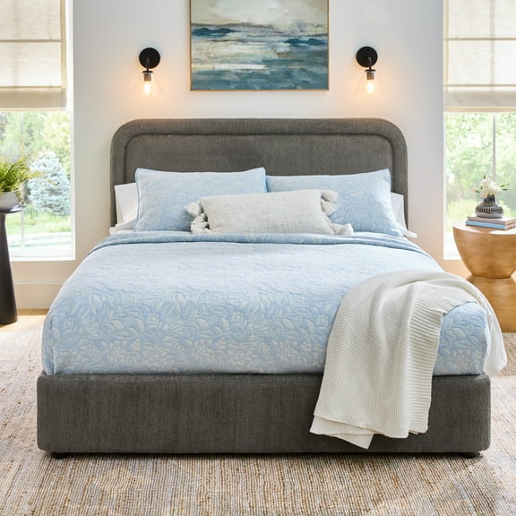 Better Homes & Gardens Juliet Queen Platform Bed, Gray