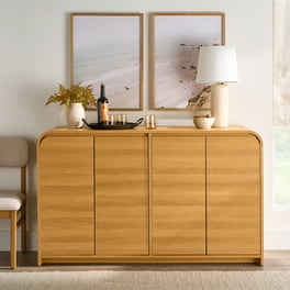 Coast to Coast Imports Delaney 4 Door Drawer Credenza Walmart