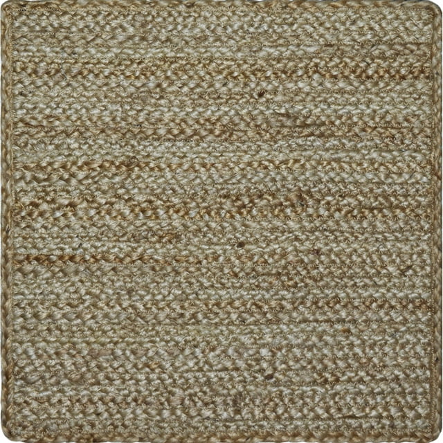 Better Homes & Gardens Jute Braid 14" Natural Color Square Table Place Mat