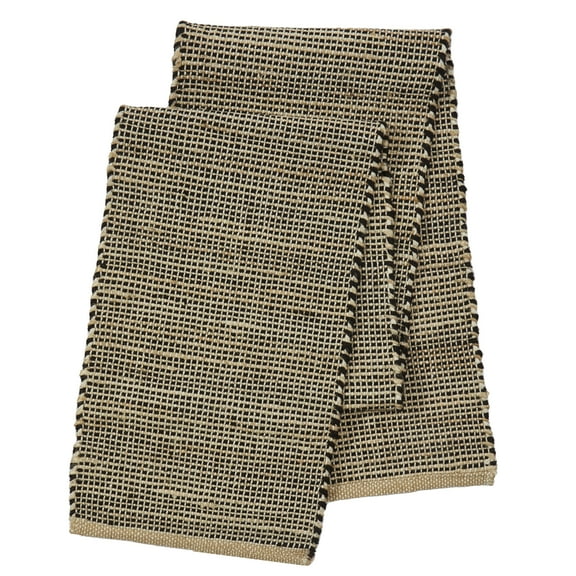 Better Homes & Gardens Jute Table Runner, Grey and Natural, 14"W x 90"L