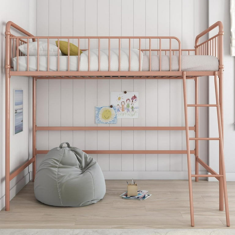 Better homes and gardens kelsey twin metal loft bed deals