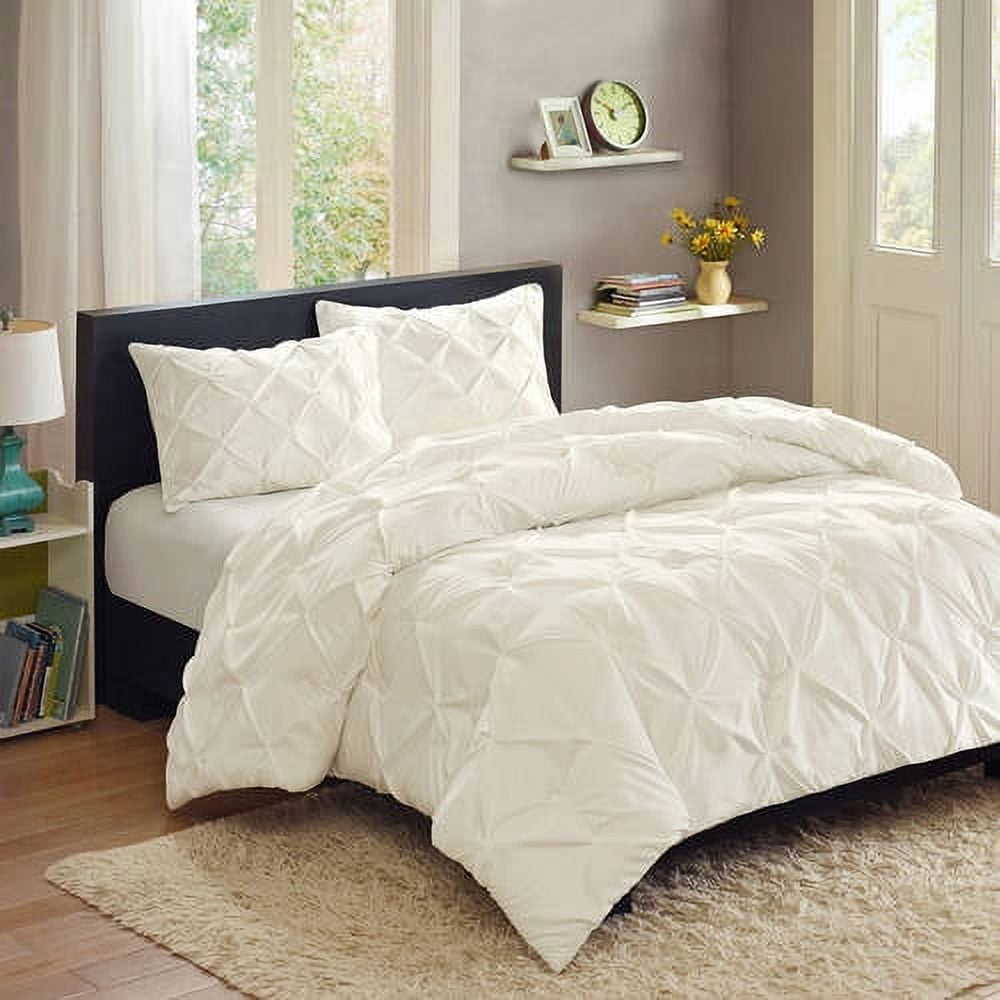 Better Homes & Gardens King Pintucked Comforter Set, 3 Piece - Walmart.com