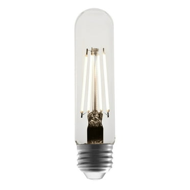 Better Homes & Gardens LED Vintage Light Bulb, T10 40W Soft White Spiral Filament, E26, Dim - 4 Pk
