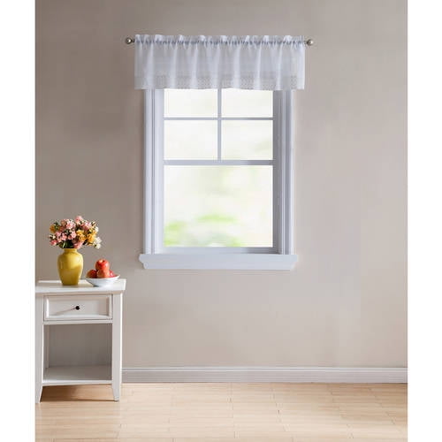 Better Homes & Gardens Lace Petals Kitchen Curtain Tiers and Valances ...