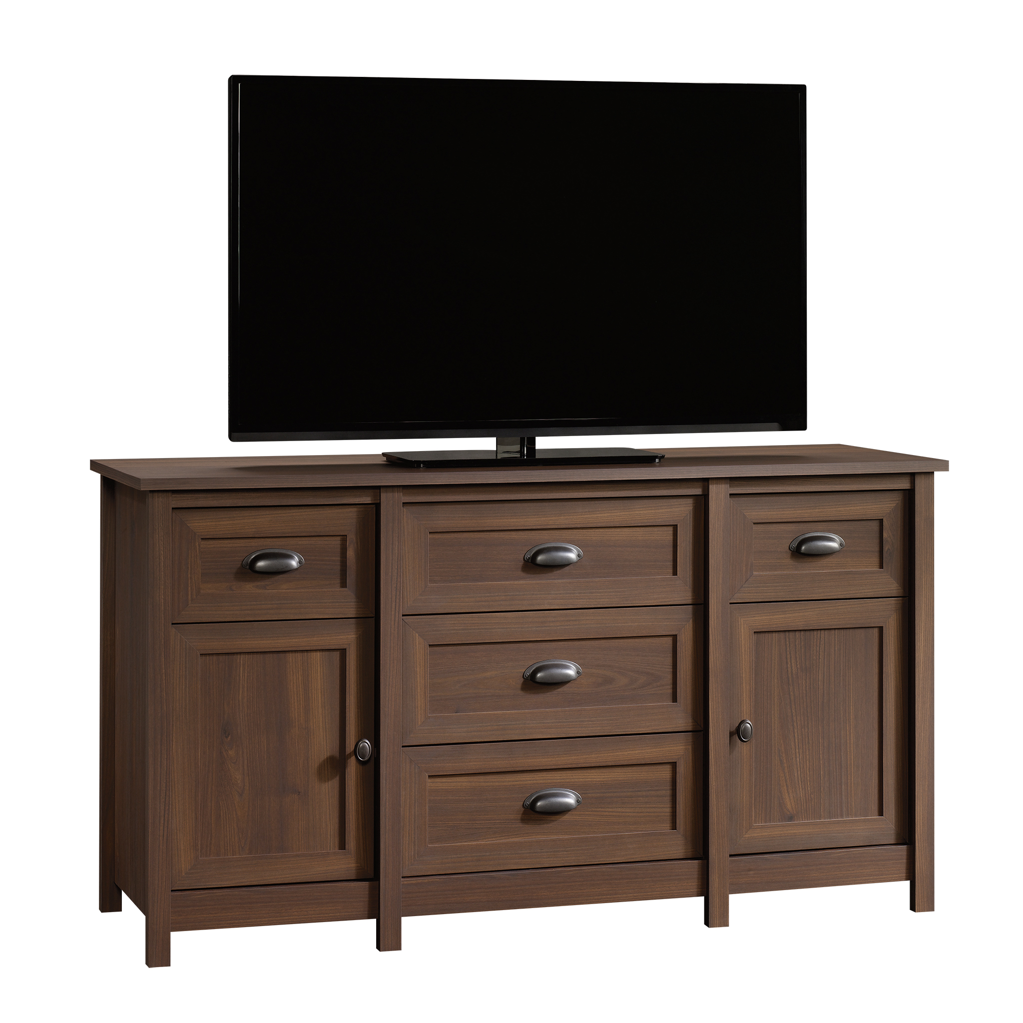 Better Homes & Gardens Lafayette TV Stand, for TVs up to 50", English Walnut Finish - image 1 of 10