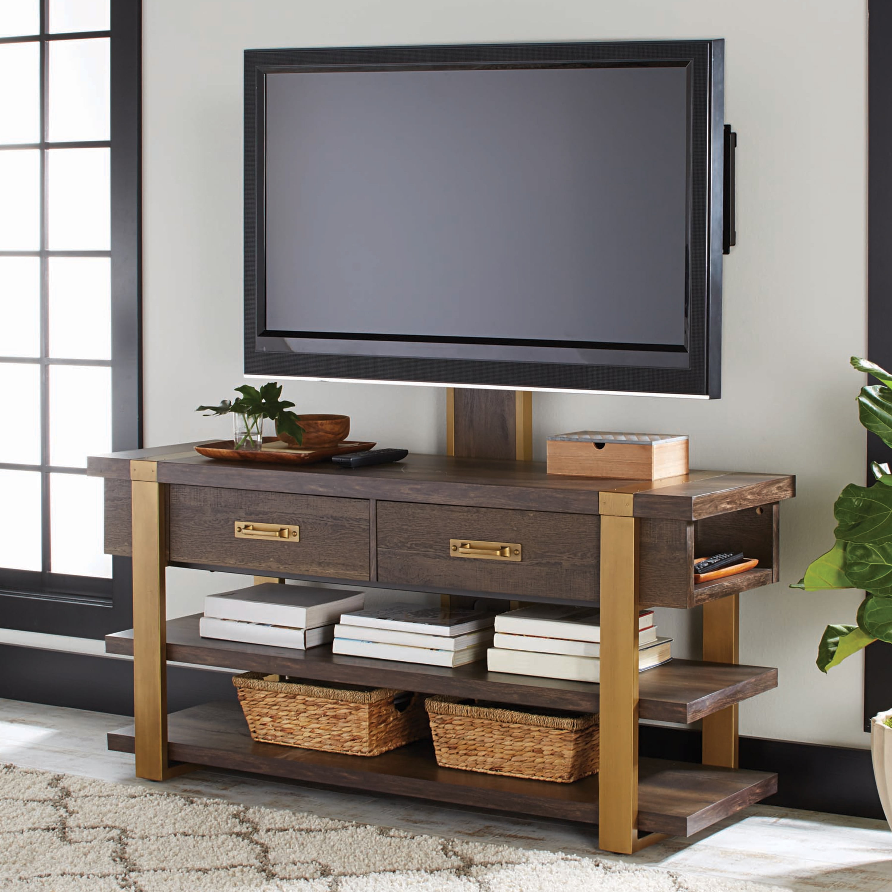 Better homes and gardens lana modern 3 in 1 tv stand deals