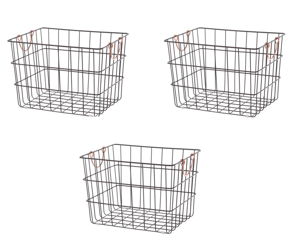 Rectangle 2024 wire basket