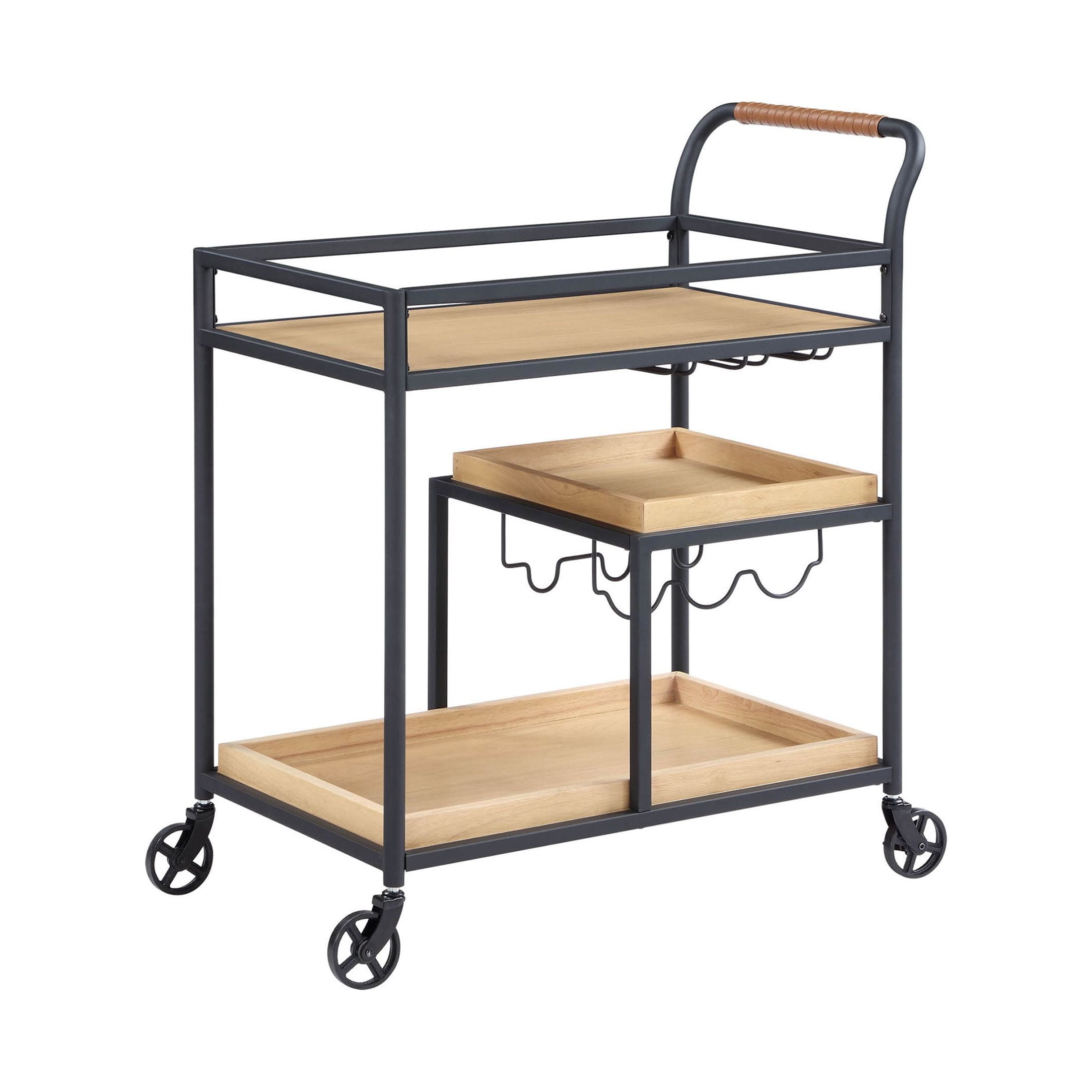 Better Homes & Gardens Lasalle Bar Cart, White Oak finish, by Dave & Jenny Marrs
