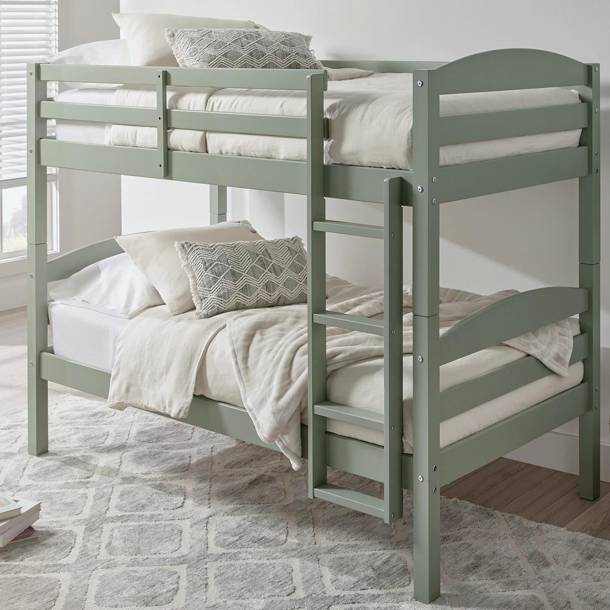 Better Homes & Gardens Leighton Kids Solid Wood Twin-over Better Homes & Gardens Leighton Kids Solid Wood Twin-over