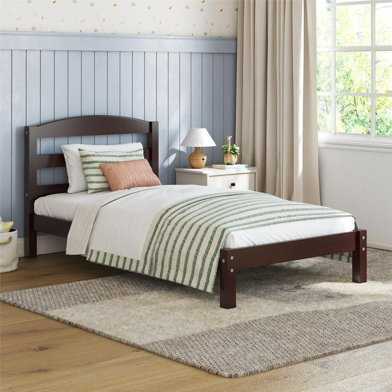 Better Homes Gardens Leighton Kids Twin Size Bed, Wood Platform