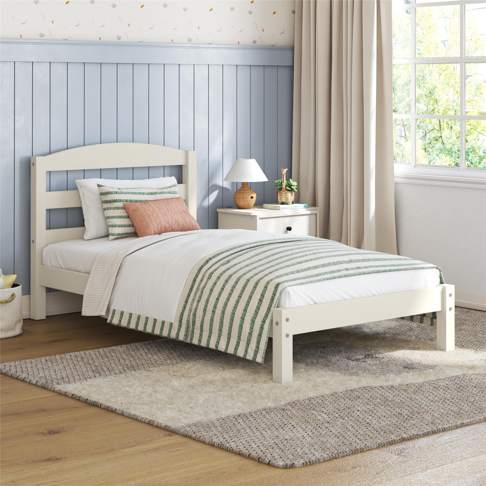 Better Homes and Gardens Leighton Kids Twin Bed White