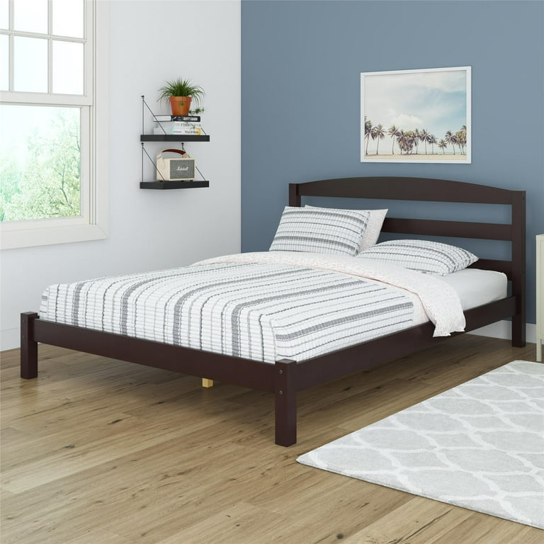 Better Homes & Gardens Leighton Solid Wood Platform Bed Frame