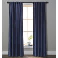 thumbnail image 1 of Better Homes & Gardens Light Filtering Chenille Curtain Panel, 1-Piece, Blue Cove, 54" W x 84" L, 1 of 3