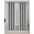 thumbnail image 1 of Better Homes & Gardens Solid Herringbone Blackout Curtain Panel, 1 Panel, Silver, 50 in W x 95 in L, 1 of 6