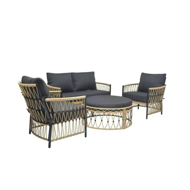 Better Homes Gardens Lilah 2pack Outdoor Wicker Lounge
