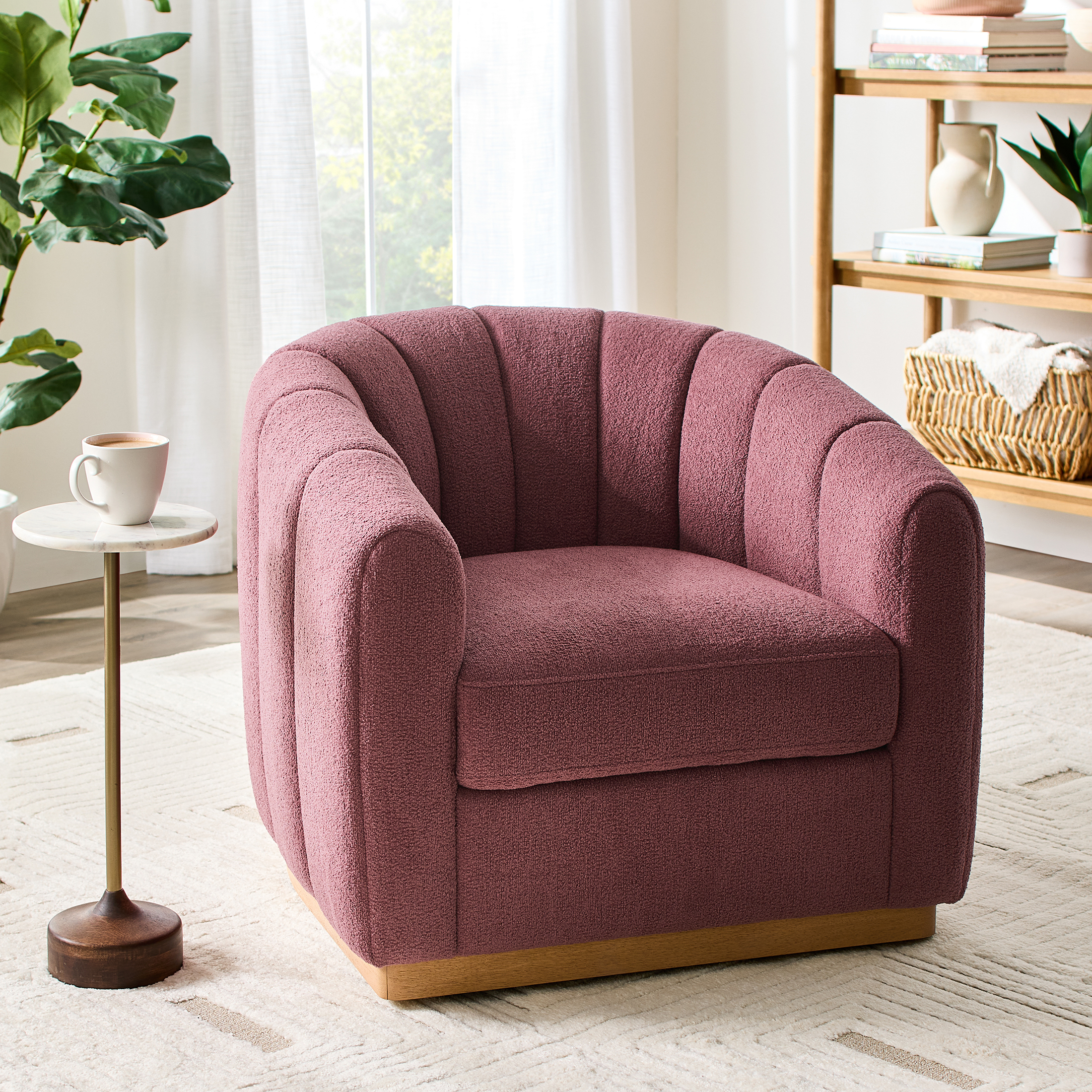 Better Homes & Gardens Lillian Accent Swivel Chair
