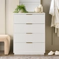 thumbnail interactive-video image 1 of Better Homes & Gardens Lillian Fluted 4-Drawer Dresser, White Finish, 1 of 7
