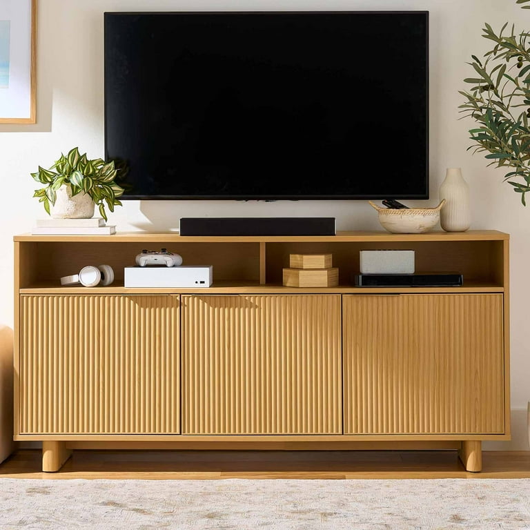 Better Homes & Gardens Lillian Fluted TV Stand for TVs up to Better Homes & Gardens Lillian Fluted TV Stand for TVs up to