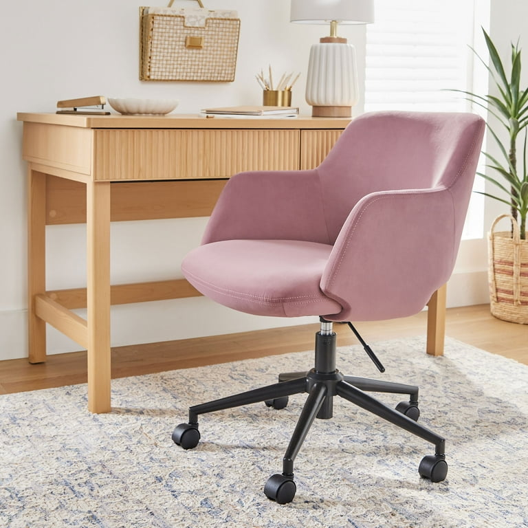 Better Homes & Gardens Lillian Office Chair, Rose - Walmart.com