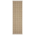 thumbnail image 1 of Better Homes & Gardens Liz Crafted Geo Indoor Runner Rug, Taupe/Ivory, 2.5 ft x 8 ft, 1 of 5