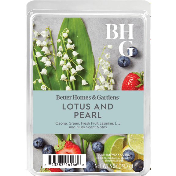 Better Homes & Gardens Lotus & Pearl Scented Wax Melts, 5 oz (Value Size)