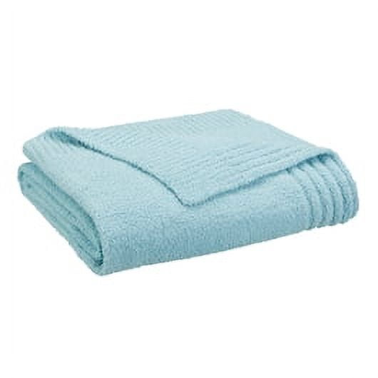 Cozy knit throw blanket sale
