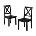 thumbnail interactive-video image 1 of Better Homes & Gardens Maddox Crossing Dining Chairs, Set of 2, Black, 1 of 8