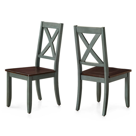 Better Homes and Gardens Maddox Crossing Dining Chair, Blue (Set of 2)