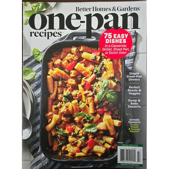 Better Homes & Gardens Magazine - One Pan Recipes