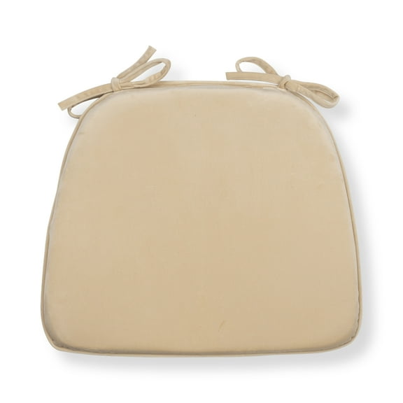 Better Homes & Gardens Memory Foam Chair Cushion, 17.5” x 14.75” Beige