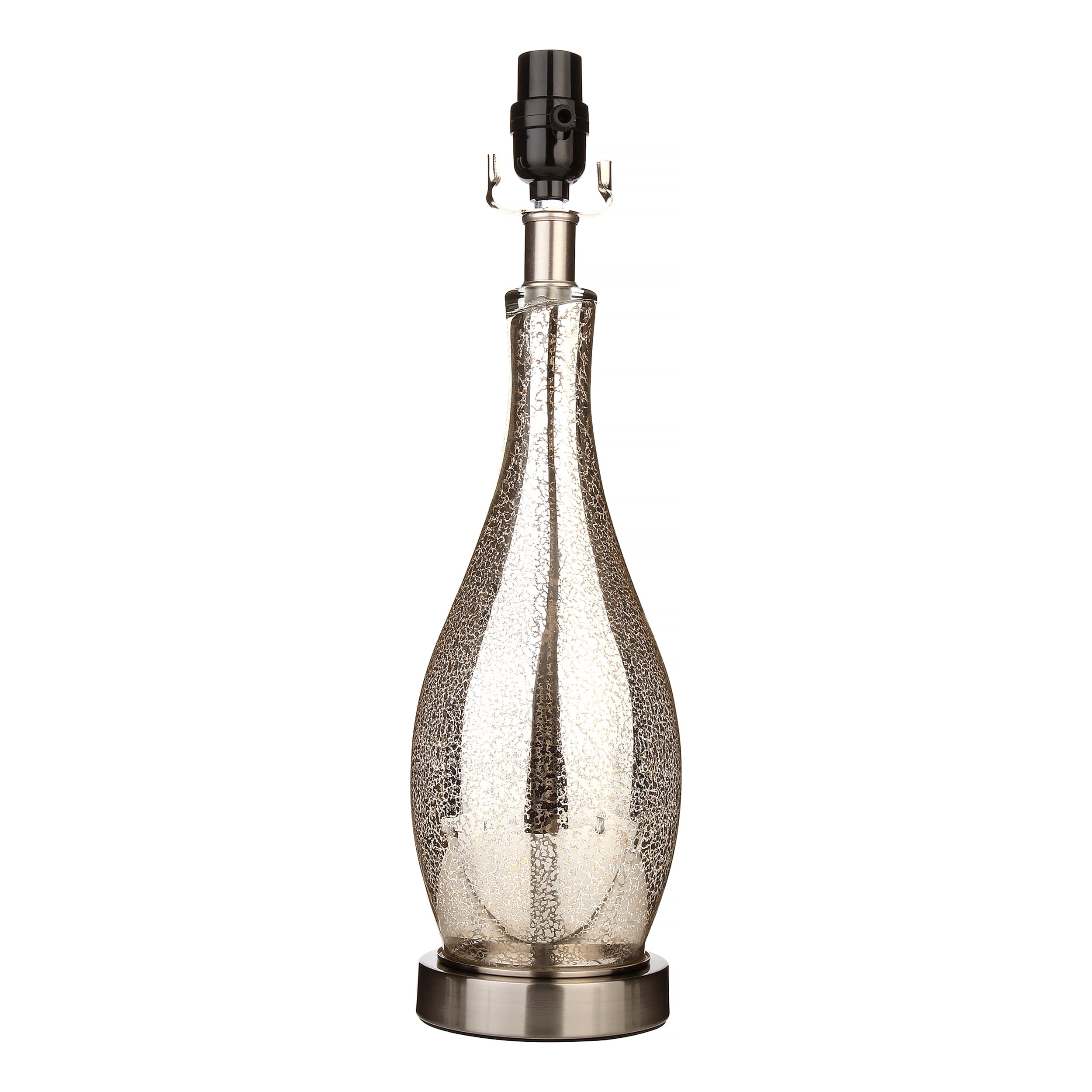 Better Homes Gardens 18 Teardrop Lamp Base Mercury Finish