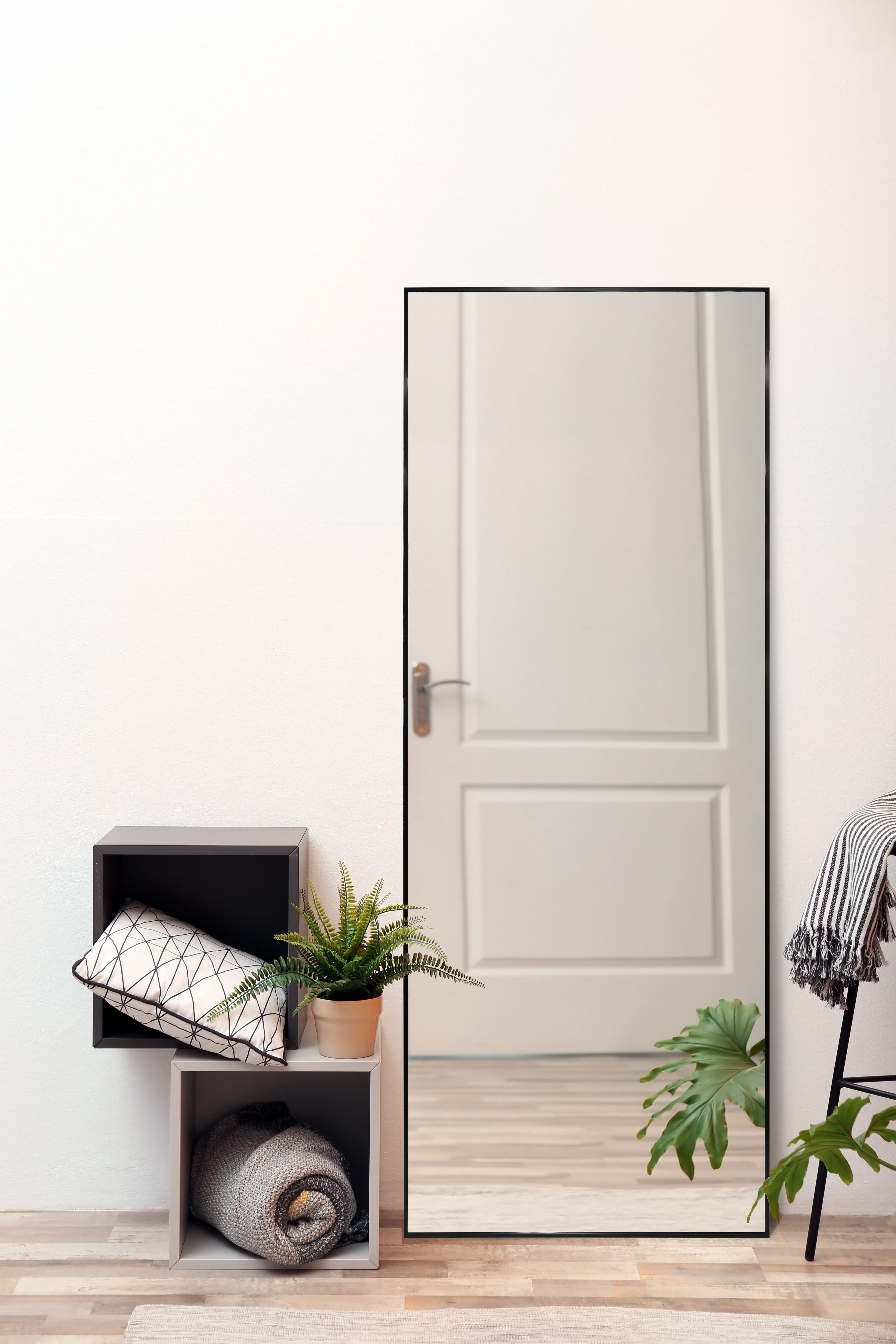 Better Homes & Gardens Metal Oversized Full Length Mirror, 27X70 IN