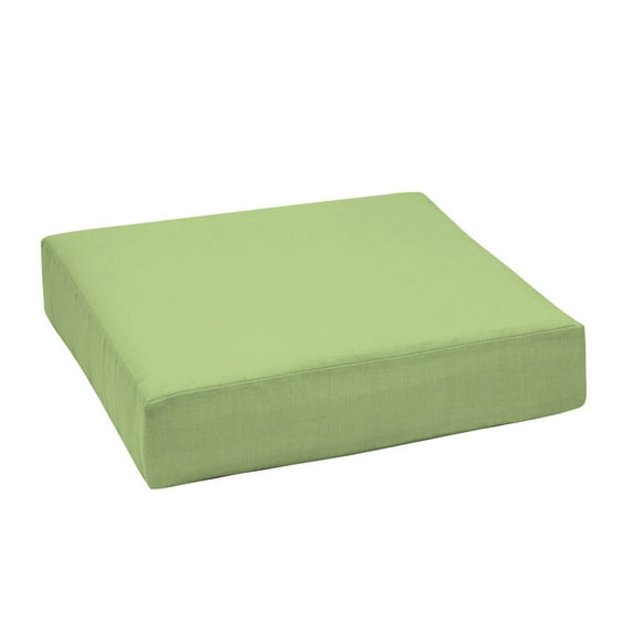 Better Homes & Gardens Mint Green 24" x 24" Outdoor Deep Seating Seat Cushion