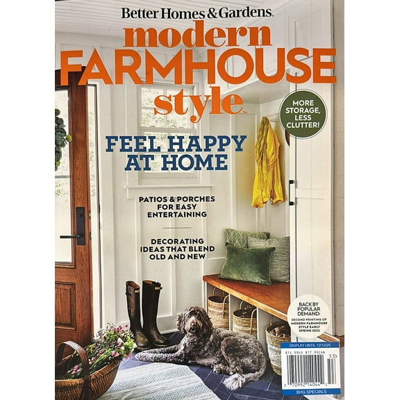 Better Homes & Gardens, Modern Farmhouse Style Magazine Issue 53
