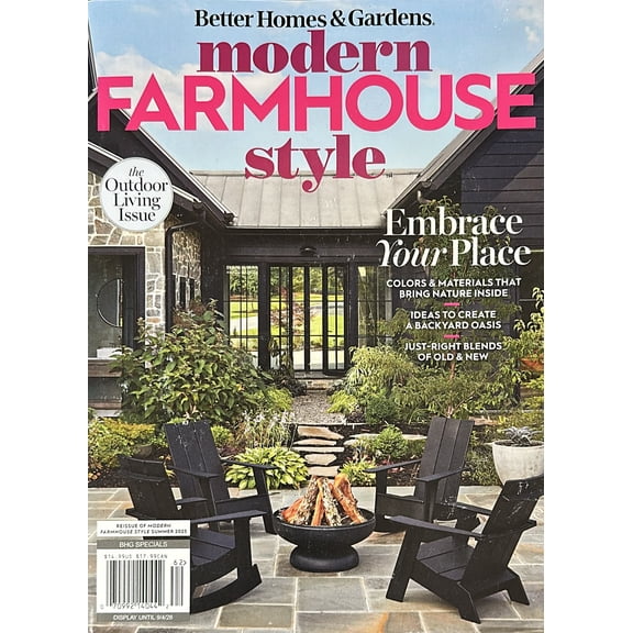 Better Homes & Gardens Modern Farmhouse Style Magazine Issue 62