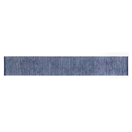 Better Homes & Gardens NAVY SD RNR - 14 x 90 - Navy - 100% Cotton