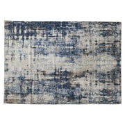 Better Homes & Gardens Navy Abstract Indoor Accent Rug, 5' x 7'