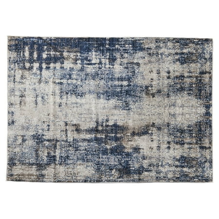 Better Homes & Gardens Navy Abstract Indoor Accent Rug, 5' x 7'