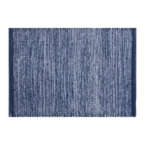 (2 pack) Better Homes & Gardens Navy Space Dye Placemat - 14"x 20", 100% Cotton