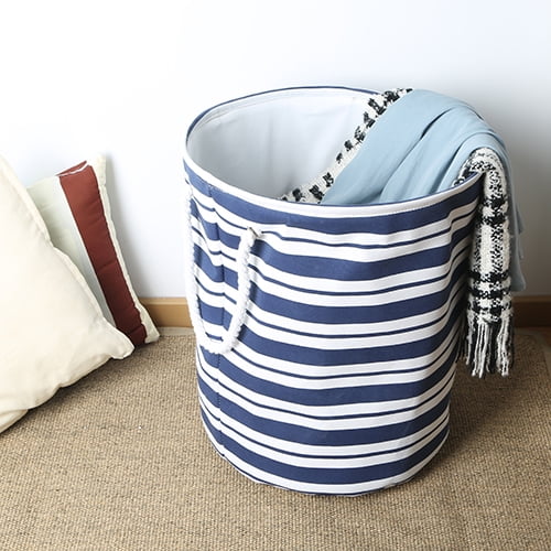 Better Homes & Gardens Navy & White Hamper JV - Walmart.com